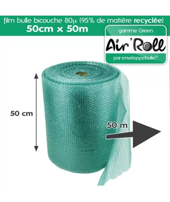 Rouleau bulle d'air GREEN 50cm x 50m