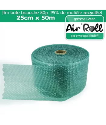 Rouleau bulle d'air GREEN 25cm x 50m