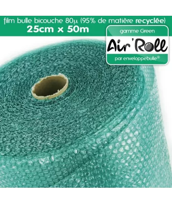 Rouleau bulle d'air GREEN 25cm x 50m