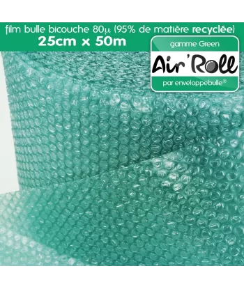 Rouleau bulle d'air GREEN 25cm x 50m