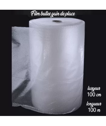 Rouleau bulles d'air GAIN DE PLACE 100cm x 100m