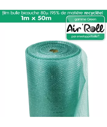 Rouleau bulle d'air GREEN 1m x 50m